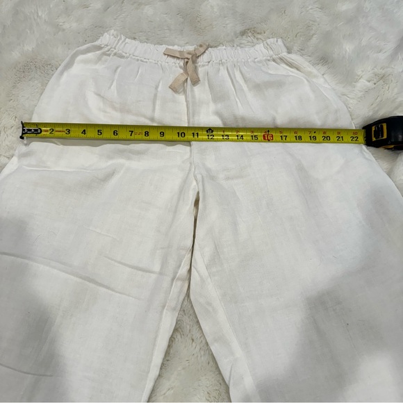 NWOT 100% cotton gauze sleepwear bottoms L/XL large extra large white breathable - Picture 9 of 13